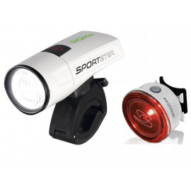 Sigma комплект освещения sportster / mono rl k-set, с зарядкой и акк., белый