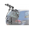 Peruzzo автобагажник на заднюю дверь milano, сталь, труба d:30 мм, для 3 в-дов весом до 15кг, верхняя труба рамы max d:60 мм, цвет: серый, упаковка-термоплёнка