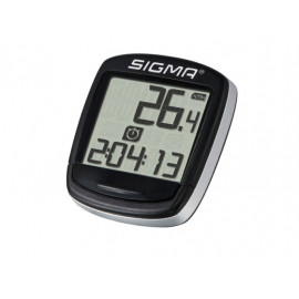 Велокомпьютер Sigma baseline 500. функции: скорость, общий километраж, расстояние, время в поездке, часы