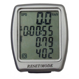 Велокомпьютер as-408 проводной. 8 функций: скорость /режим сканирования /время /пройденное расстояние/одометр /максимальная скорость /средняя скорость /часы