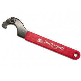 Bike hand yc-157 ключ шлицевой для контргайки оси каретки