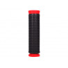 PROPALM Грипсы Pro-C3001, 128мм, с заглушками, чёрный/красный, с упаковкой
