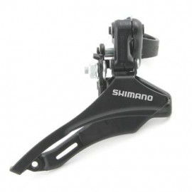 Shimano переключатель передний fd-tz30 tourney, для 6/7 скоростей, верхняя тяга, хомут 31.8, 42t
