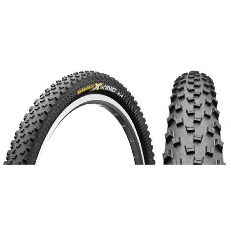 Continental покрышка x-king 26 x 2.0, чёрная, борт-кевлар