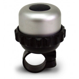 Звонок поворотный yws-663, d:42м. материал: алюминиевый купол, пластиковая база. цвет: серебристый/чёрный.