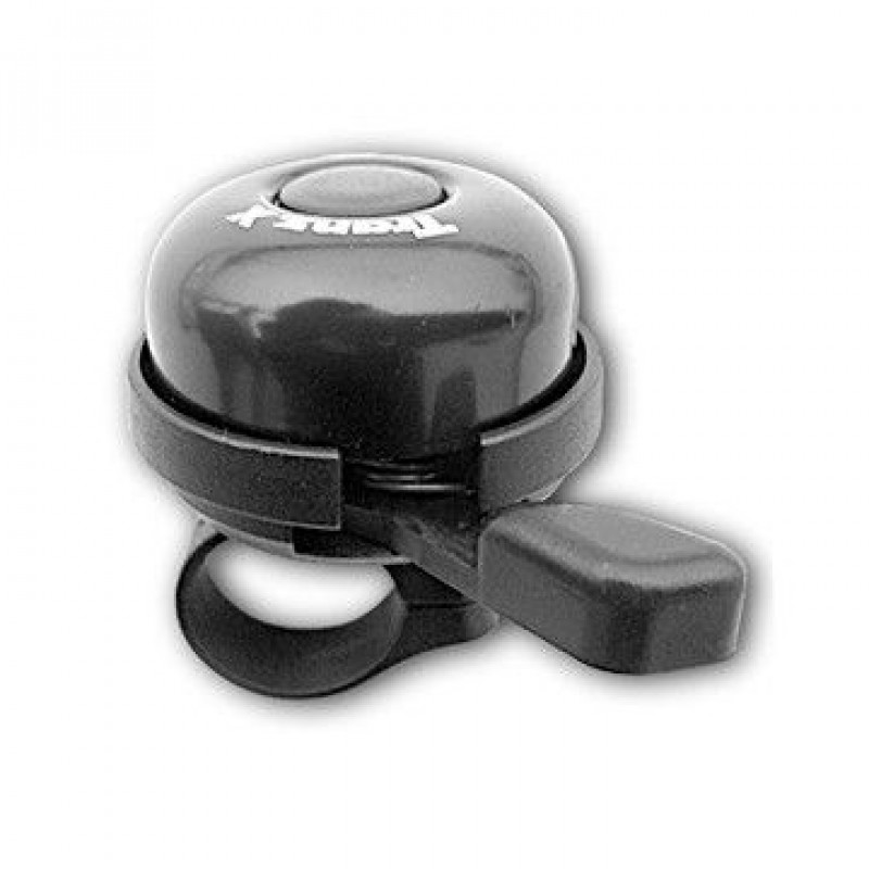 Звонок cd-603, мтериал: алюминиевый купол, пластиковая база. крепление: на руль d:22,2мм. цвет: чёрный.
