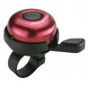 Звонок cd-603, мтериал: алюминиевый купол, пластиковая база. крепление: на руль d:22,2мм. цвет: красный.