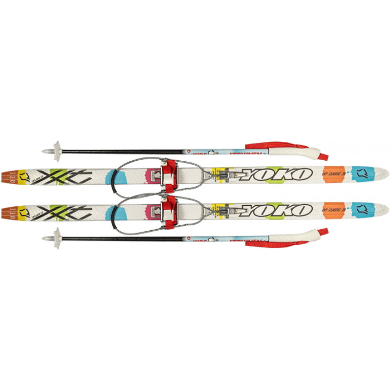 Лыжный комплект с кабельным креплением